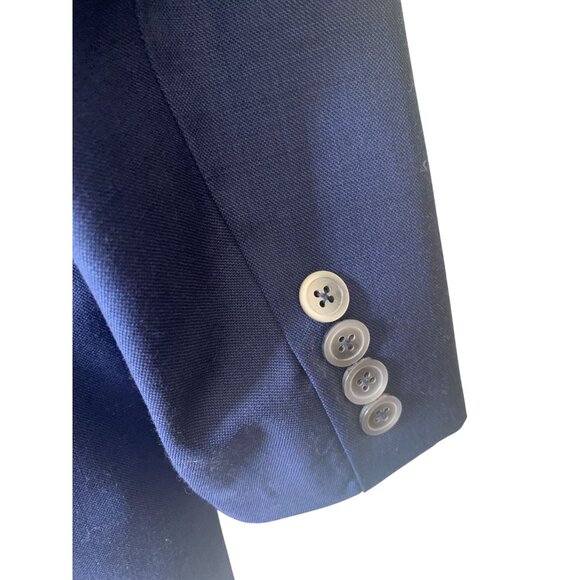 Tiglio Luxe Mens Navy Blazer size 42 - Picture 7 of 10